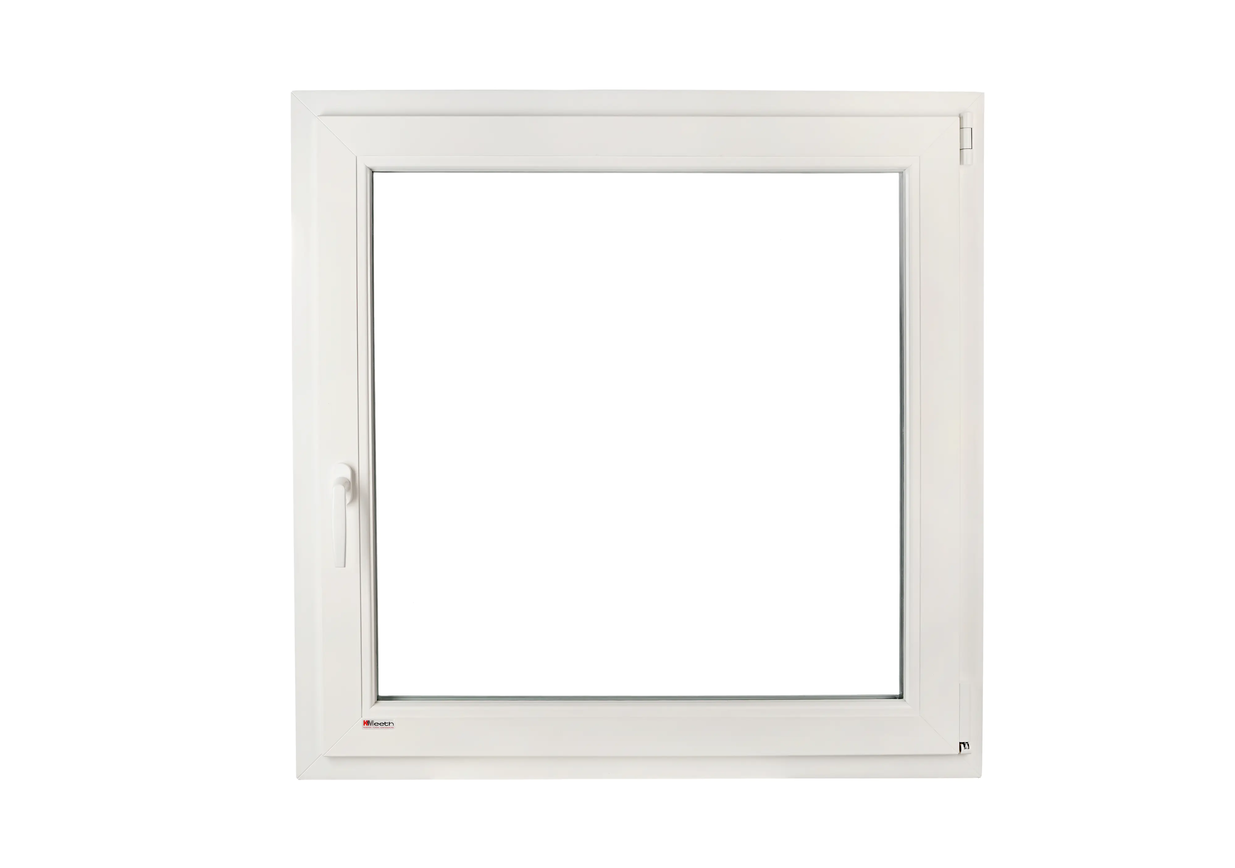 Kunststofffenster 80 x 80 cm Dreh-Kipp DIN rechts weiß Serie G74/3