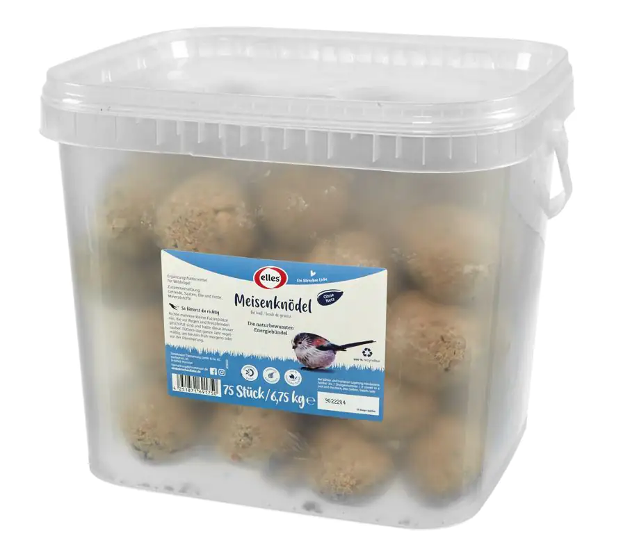 Elles Meisenknödel ohne Netz 75 Stück Elles Meisenknödel ohne Netz 75 Stück