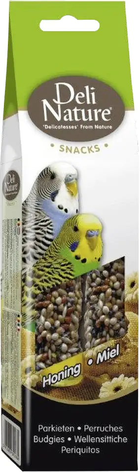 5411860801884 Deli Nature Snack für Wellensittiche mit Honig 60g