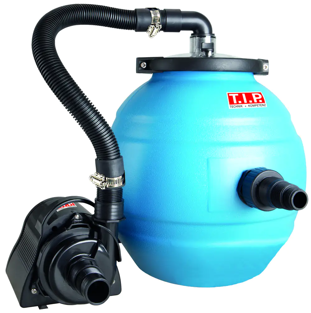 T.I.P. Poolfilteranlage SPF 100 E schwarz/blau