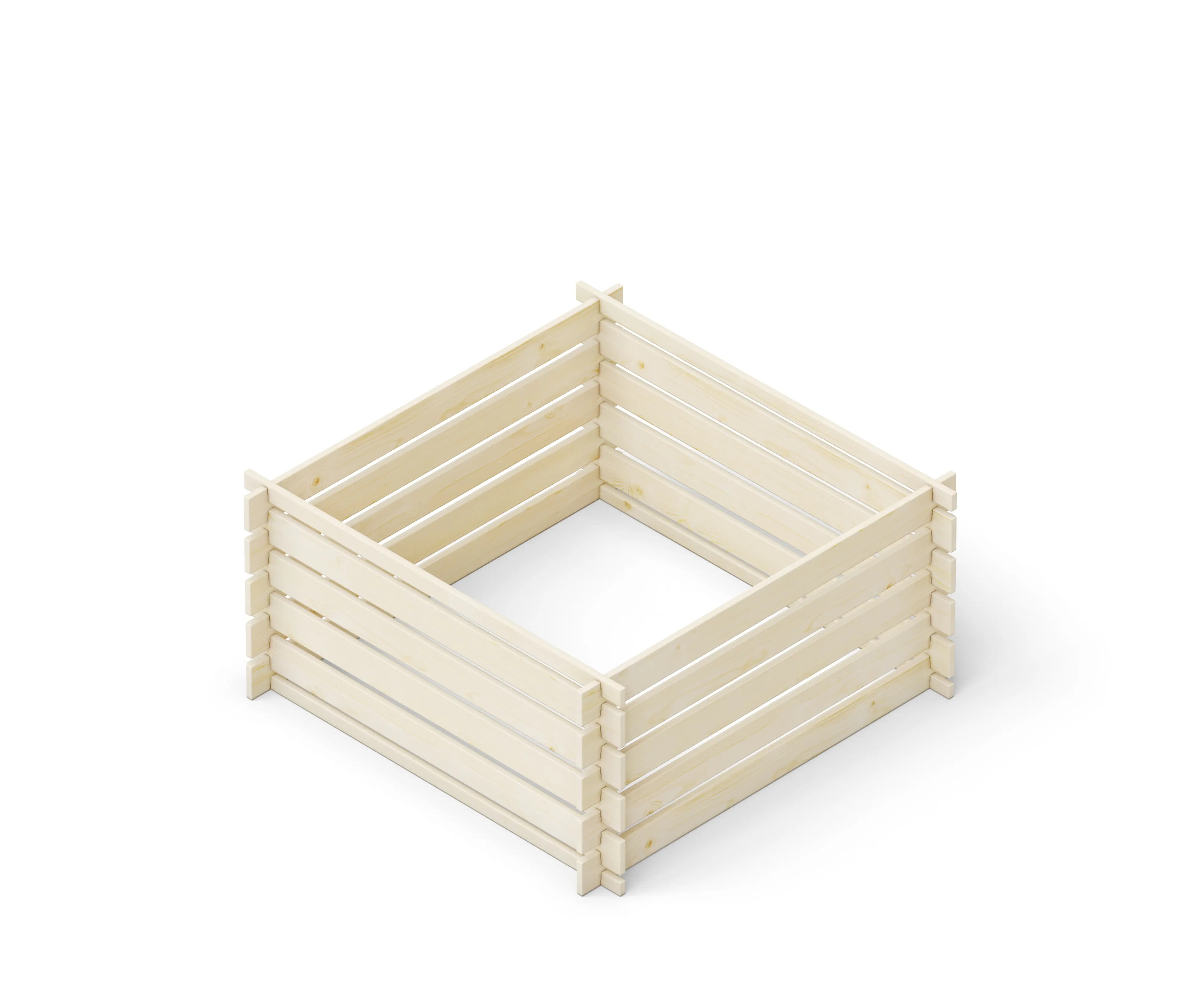 Upyard Komposter Holz 500 L natur