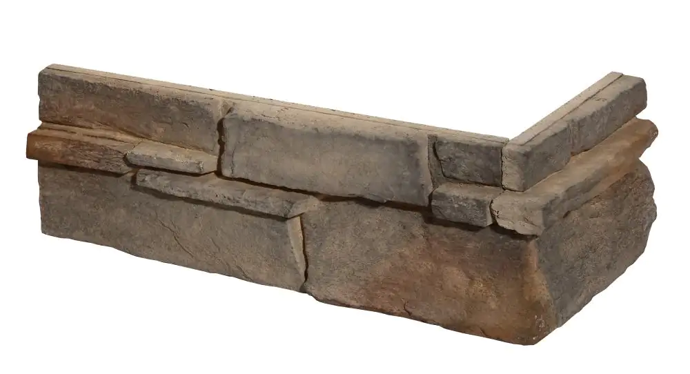 Verblender Ecke Averno grau-braun Verblender Ecke Averno grau-braun