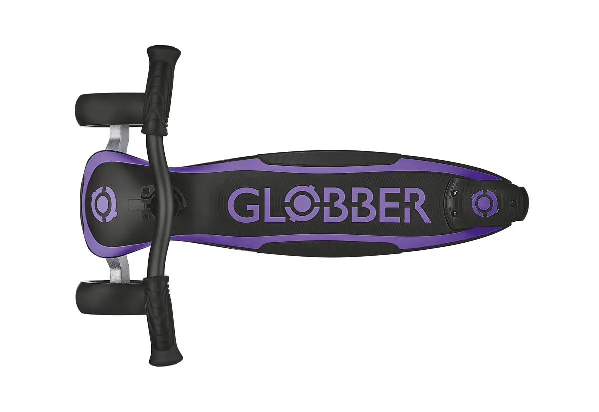 Globber Scooter für Kinder Ultimum schwarz/lila