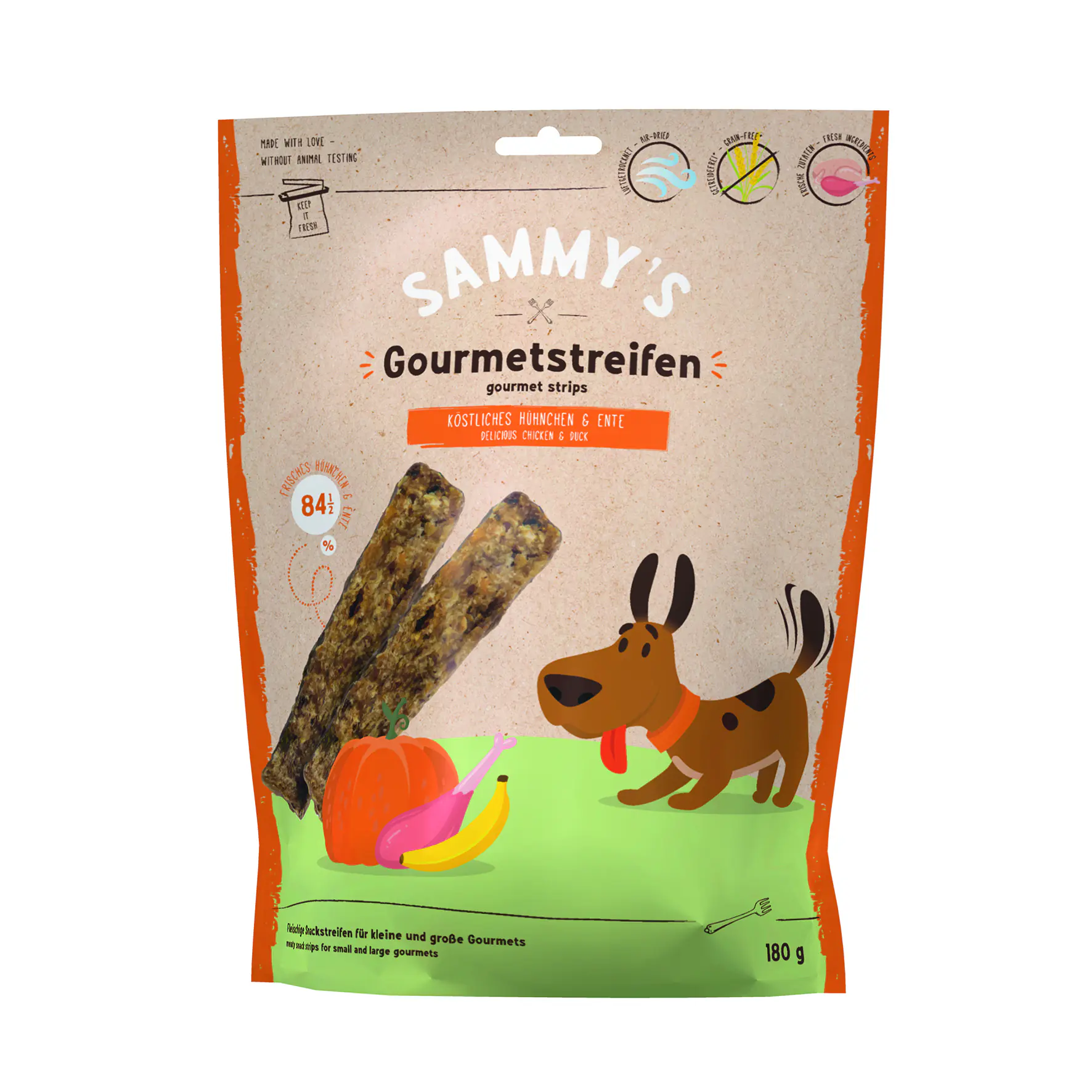 Sammys Gourmetstreifen Ente 180 g