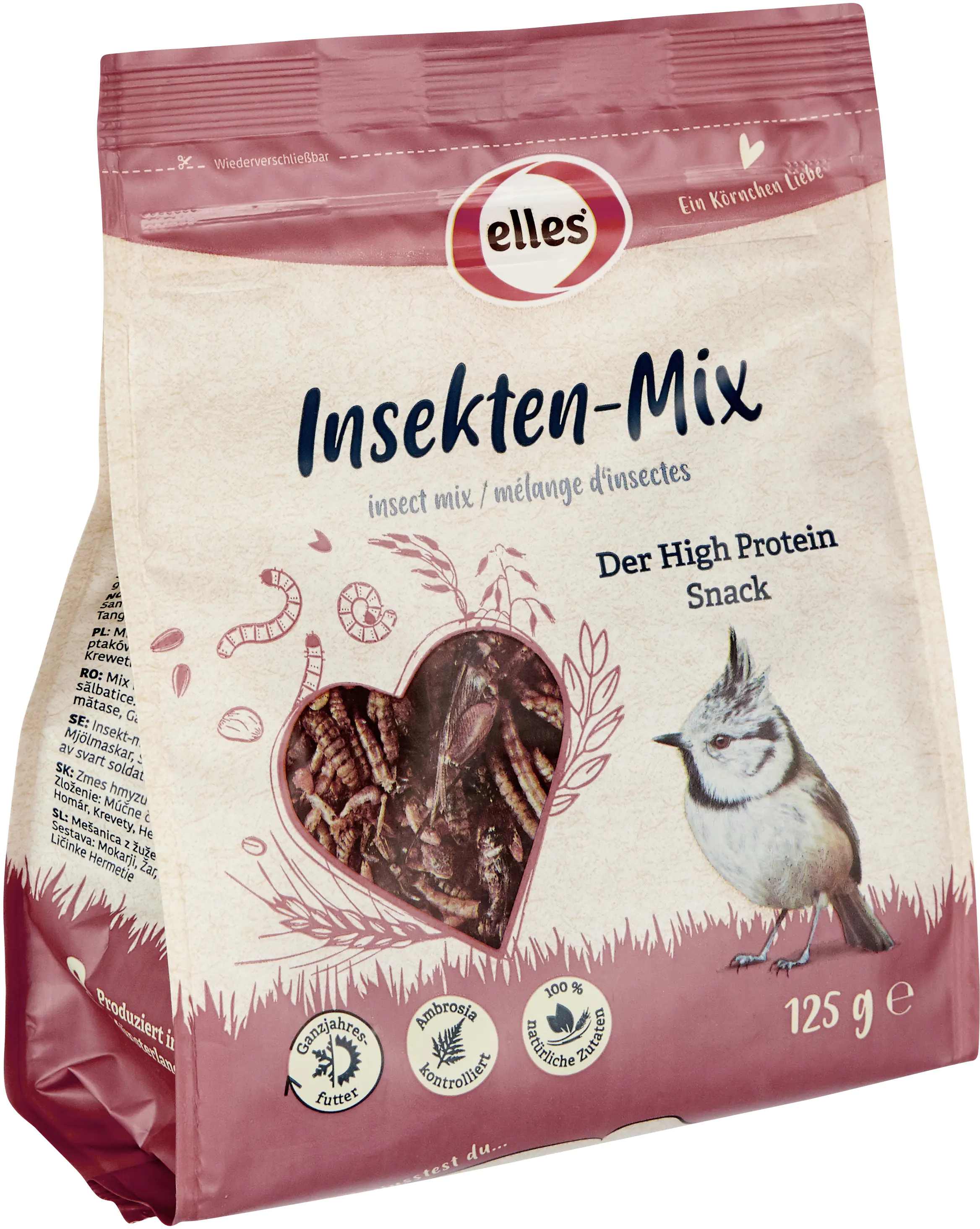 Elles Wildvogelfutter Insektenmix 125 g Elles Wildvogelfutter Insektenmix 125 g
