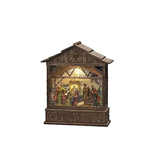 Konstsmide LED Wasserlaterne Krippe mit Geburt Jesus, für Innen Konstsmide LED Wasserlaterne Krippe mit Geburt Jesus, für Innen