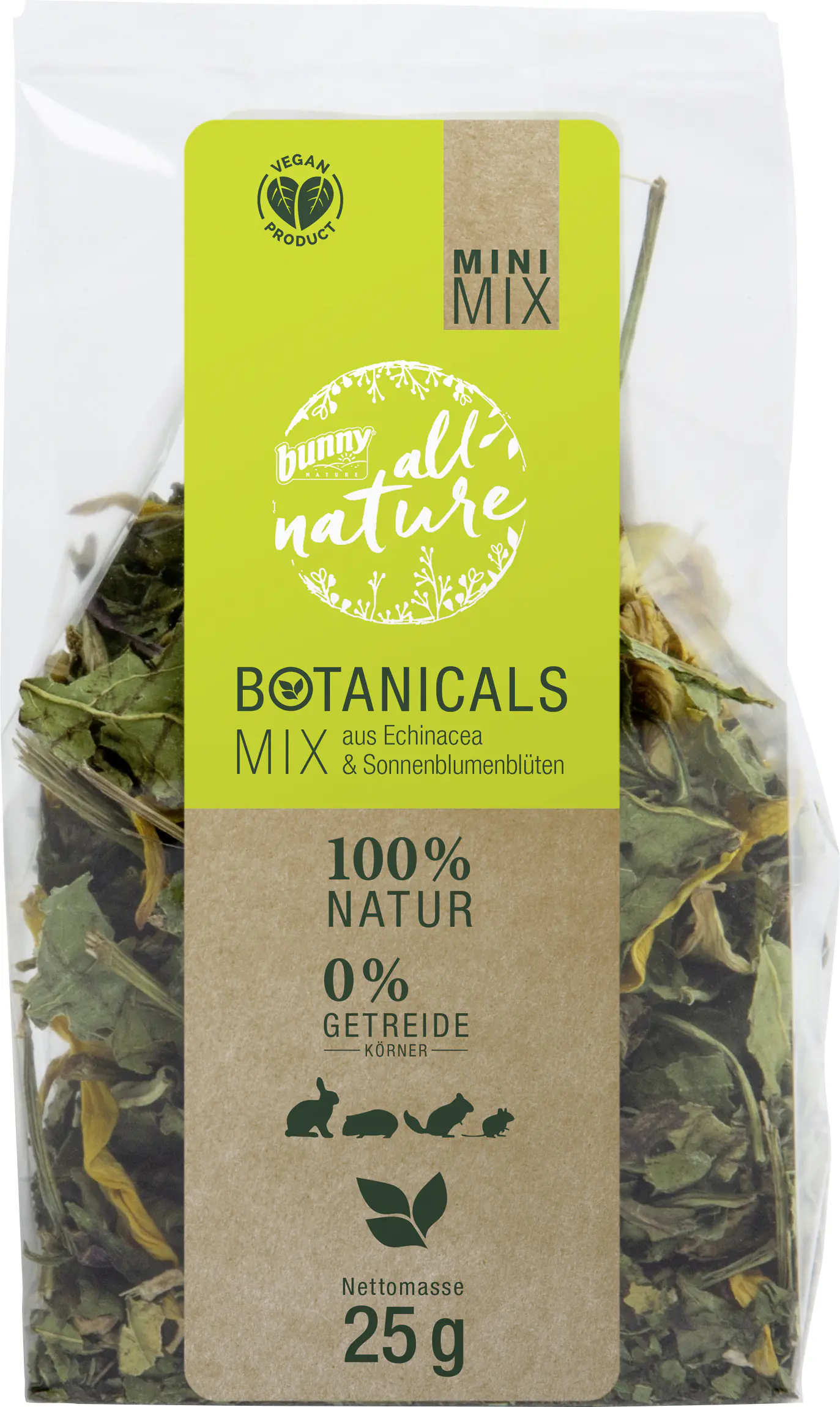 Bunny Nature Botanicals Mini Mix Echinacea & Sonnenblumenblüten 25 g