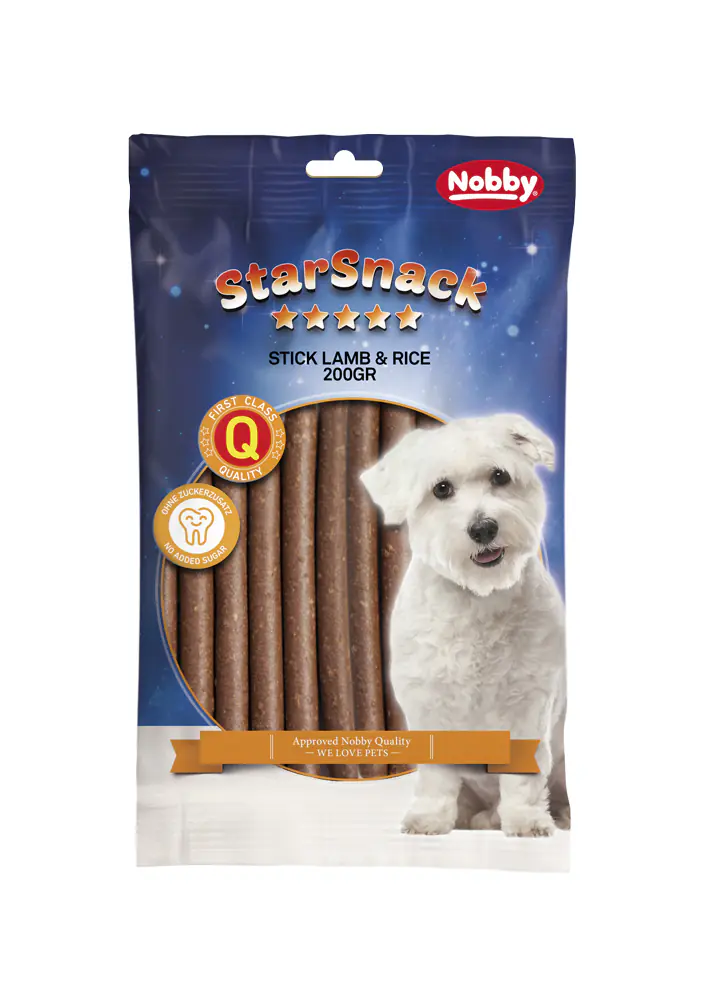 Nobby Hundeleckerli StarSnack Sticks 20 Stück Lamm & Reis