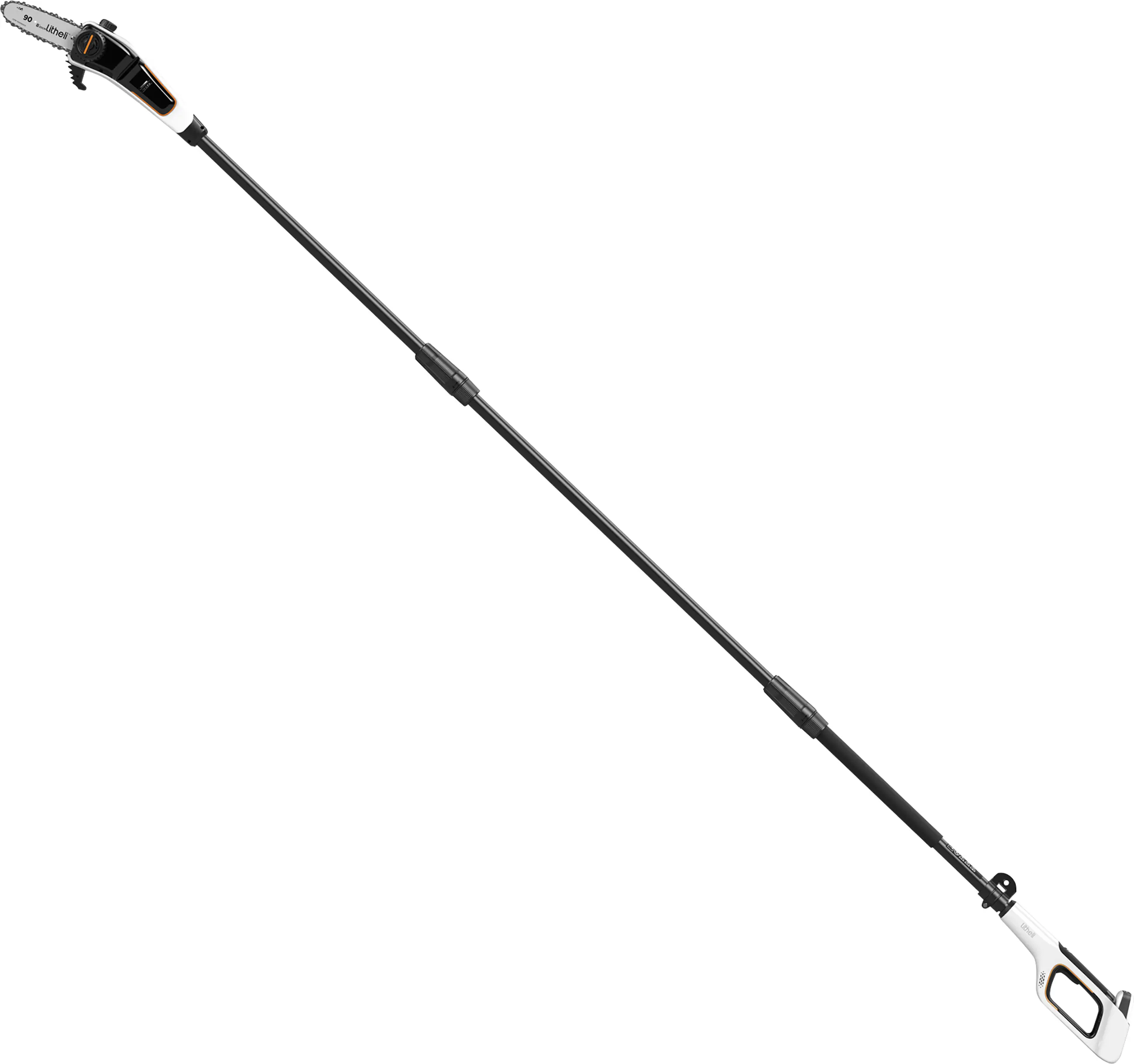 Litheli Akku-Hochentaster, 2 Ah, Schwertlänge: 200 mm, Länge Stiel: 340 cm