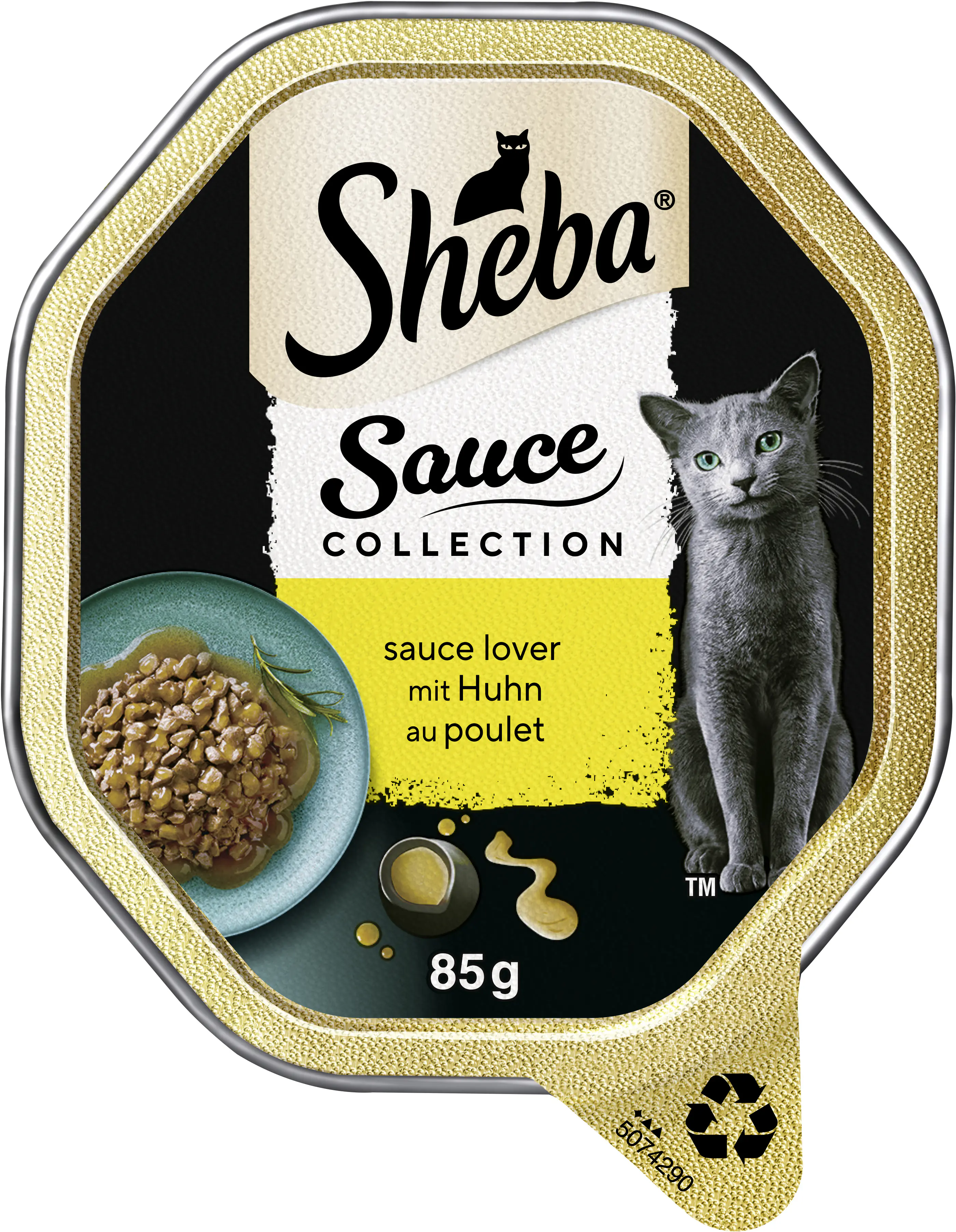 Sheba Sauce Collection Katzennassfutter Adult 85 g Sauce Lover mit Huhn