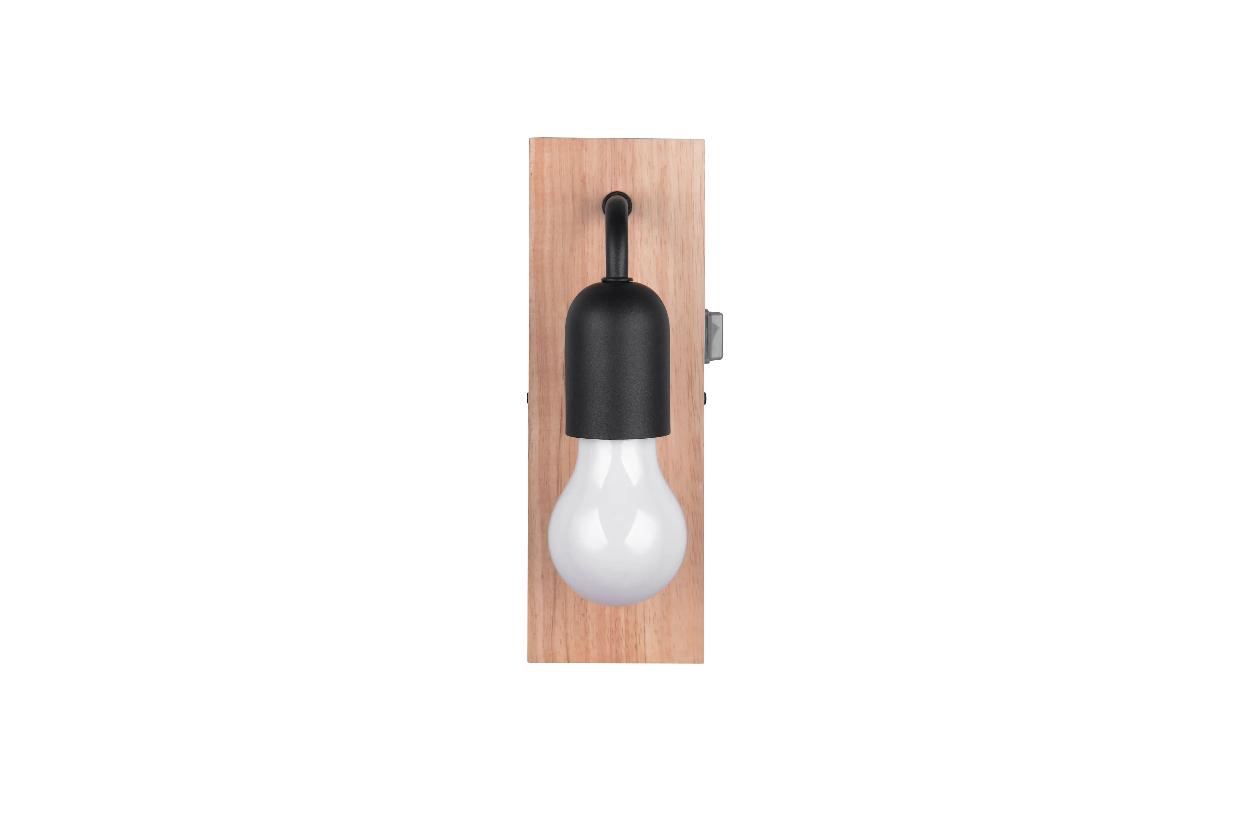 Trio Wandleuchte Artturo holzfarbig E27