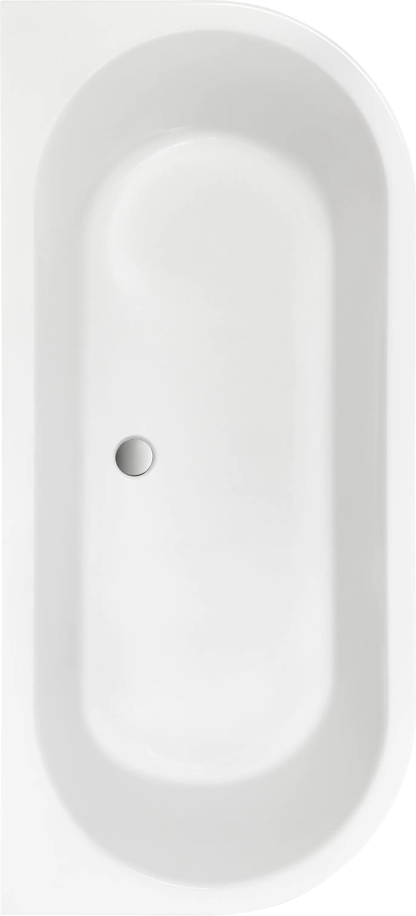 Ottofond Badewanne Modena XS 165 x 75 x 44 cm, weiß