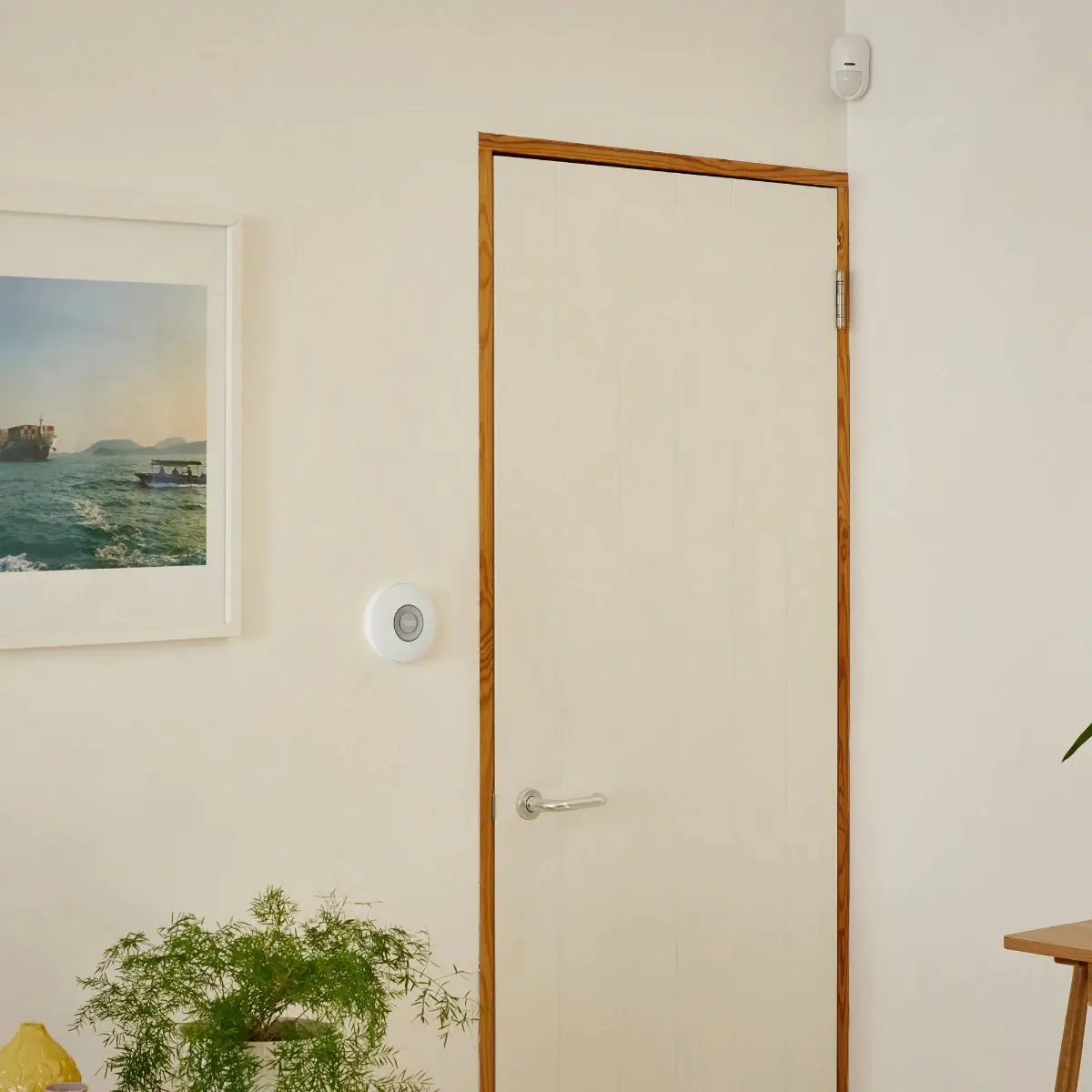 Yale Bewegungsmelder Smart Alarm Innen kabellos weiß