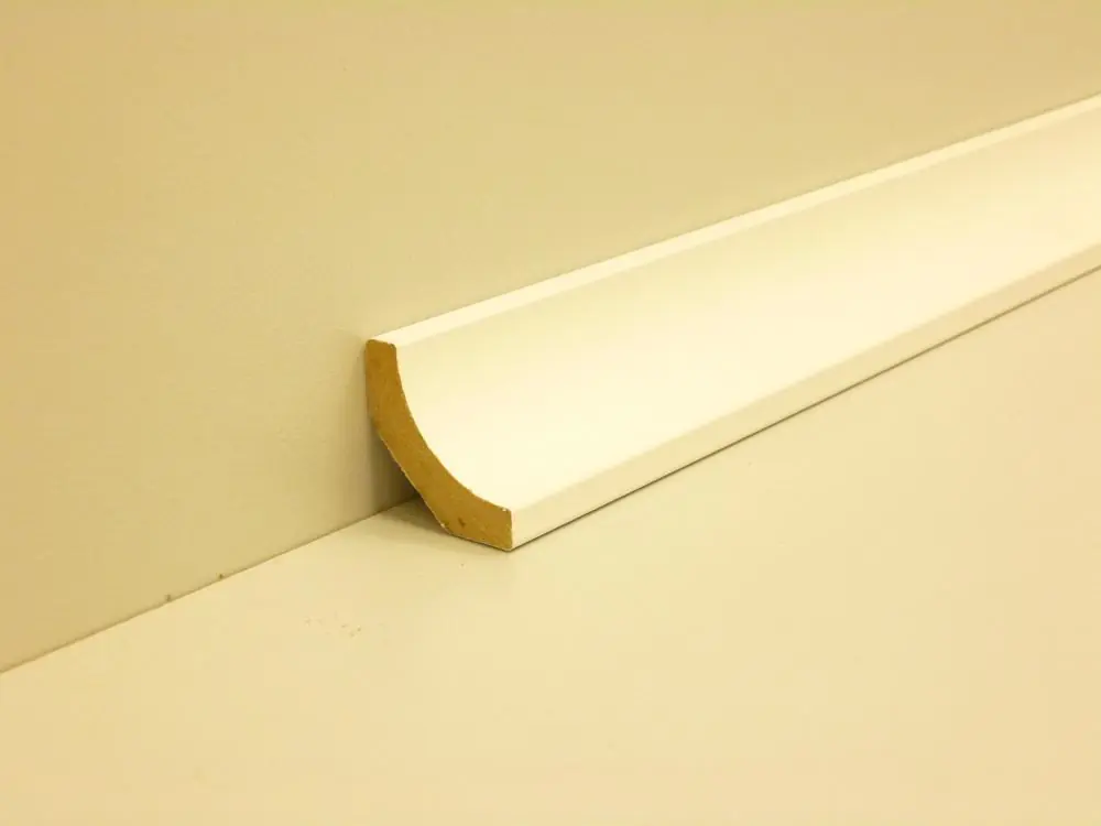 B.S. Bauprogramm Hohlkehlleiste 250 cm 24 x 24 mm weiß