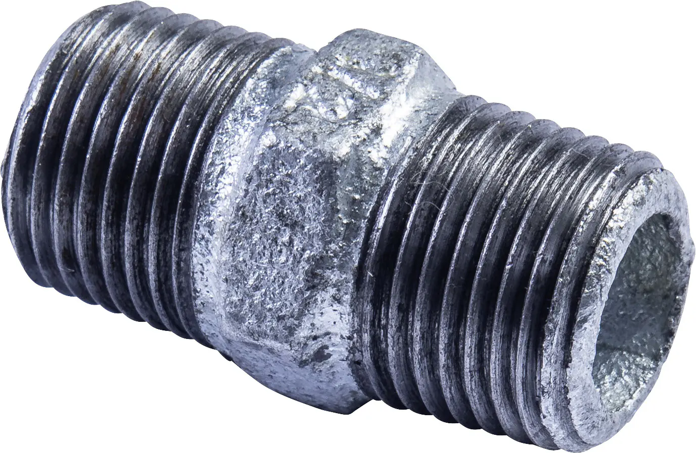 Cornat Temperguß Doppelnippel 1/2", verzinkt