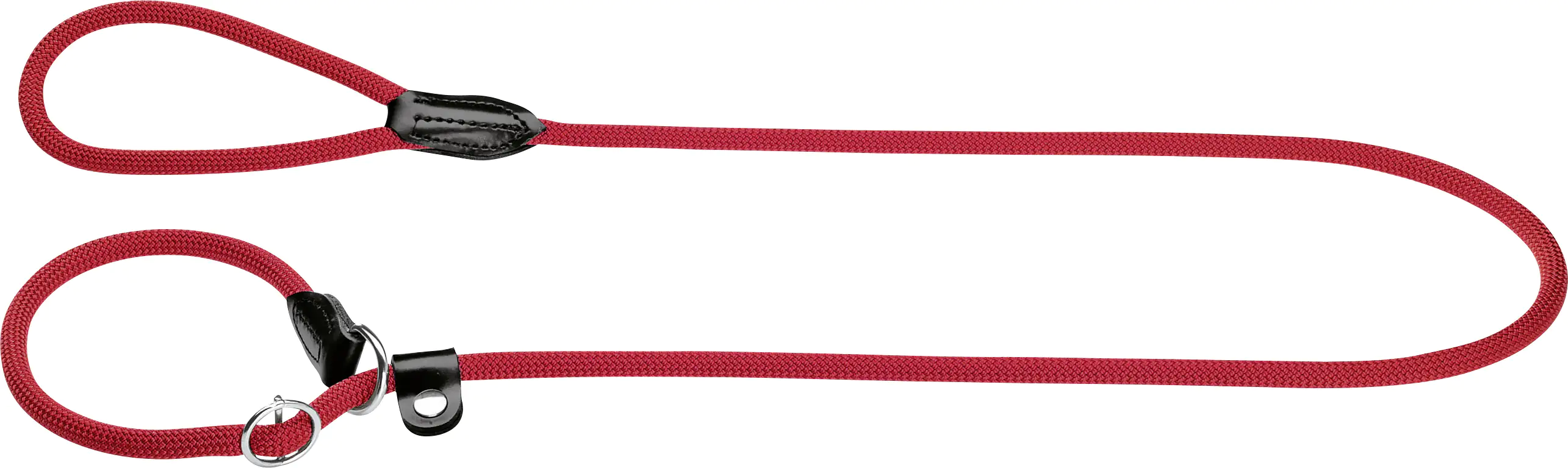 Hunter Retrieverleine Freestyle Länge 170 cm Durchmesser 0,8 cm rot