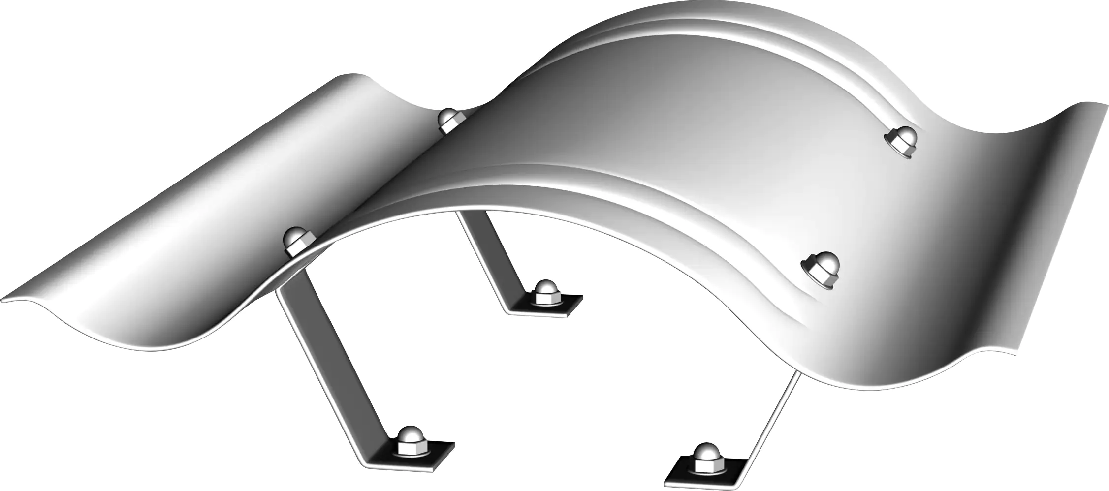 Sarei Kaminschutzhaube Edelstahl, 60 x 60 cm