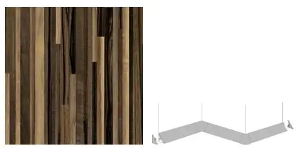 Getalit Endkappen Plus 35 x 25 x 15 mm Butcherblock-Optik