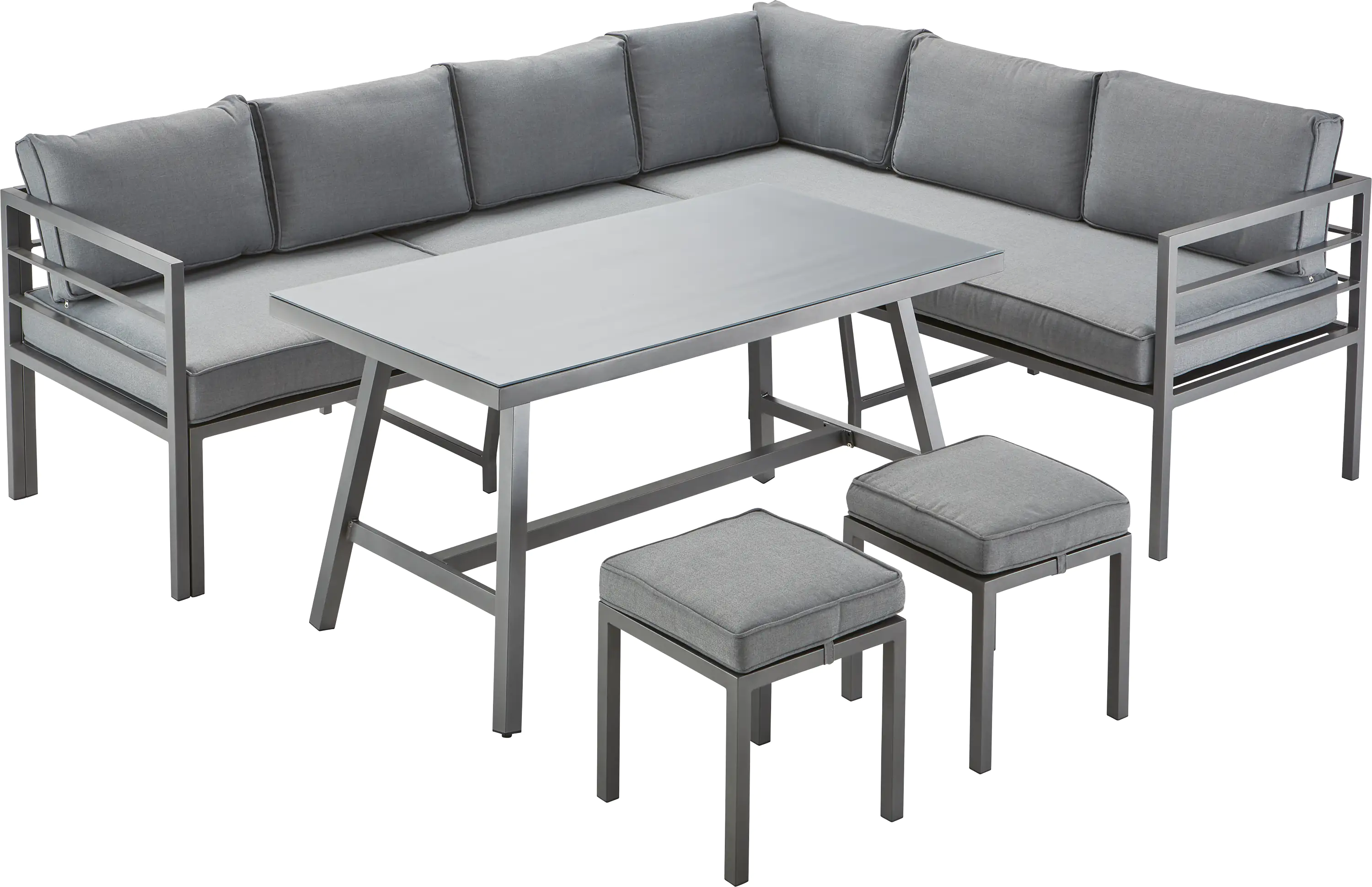 4333692228695_03 TrendLine Dining Lounge Möbelgruppe Columbia, variabel stellbar 3-in-1