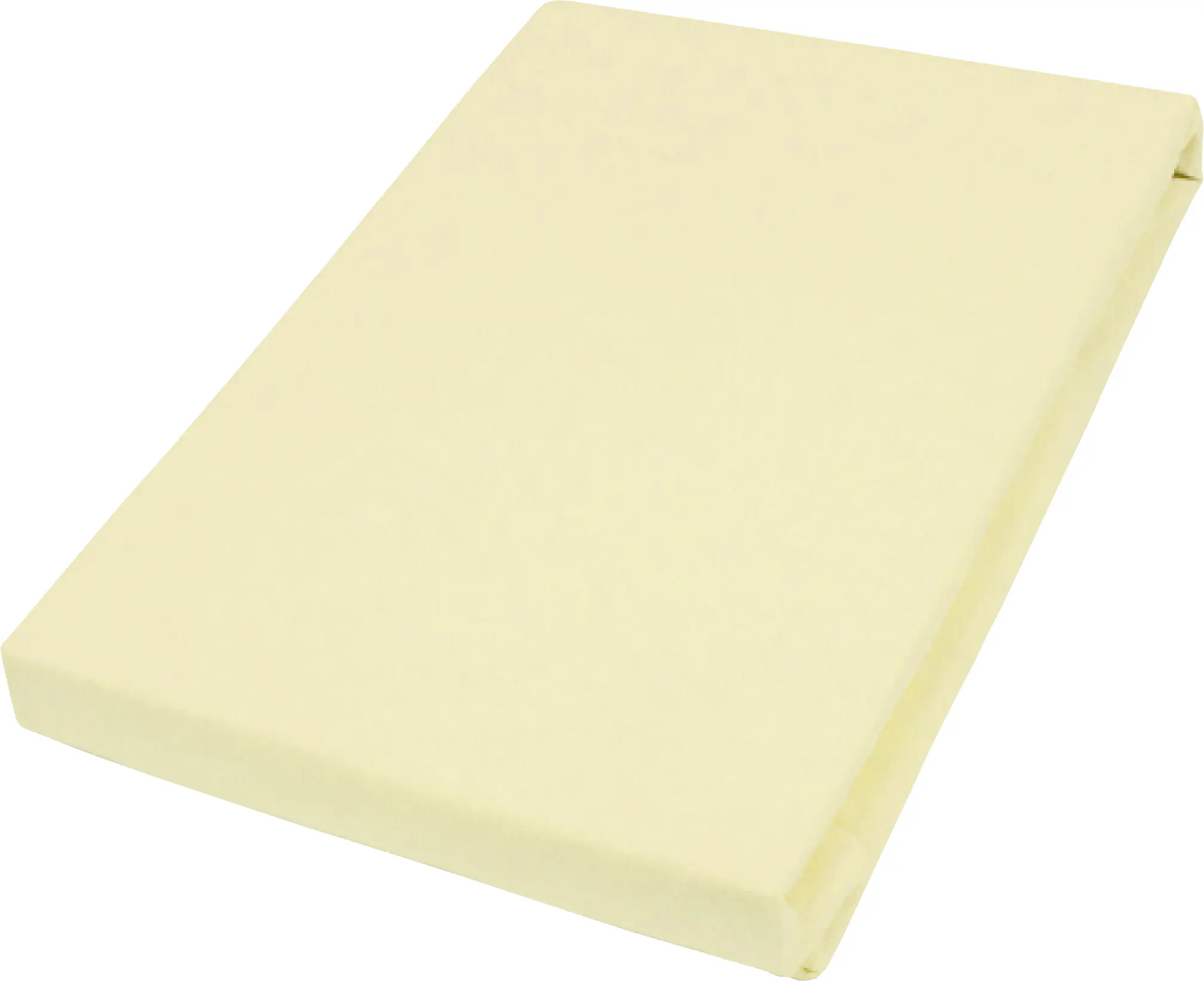 Vario Jersey-Spannbetttuch pfirsich, 100 x 200 cm