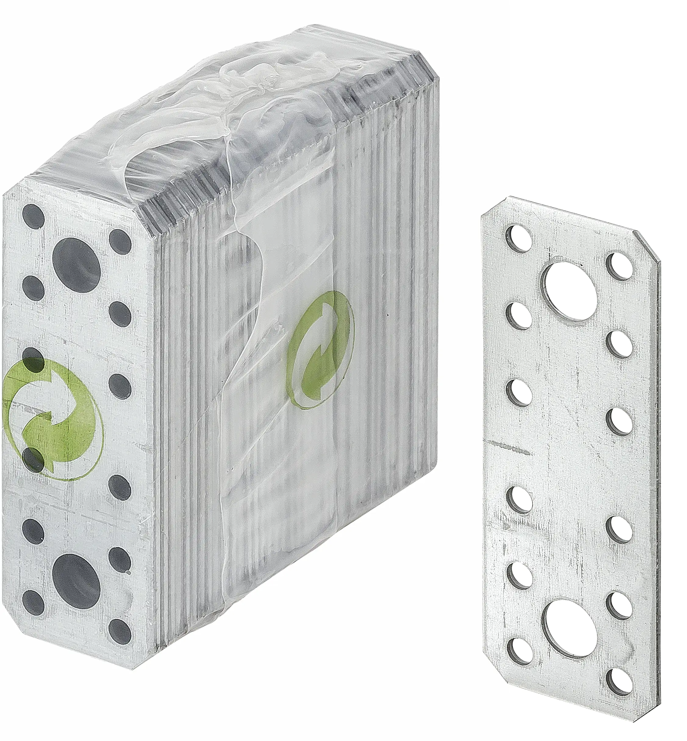 Vormann Flachverbinder sendzimir verzinkt 96 x 35 mm