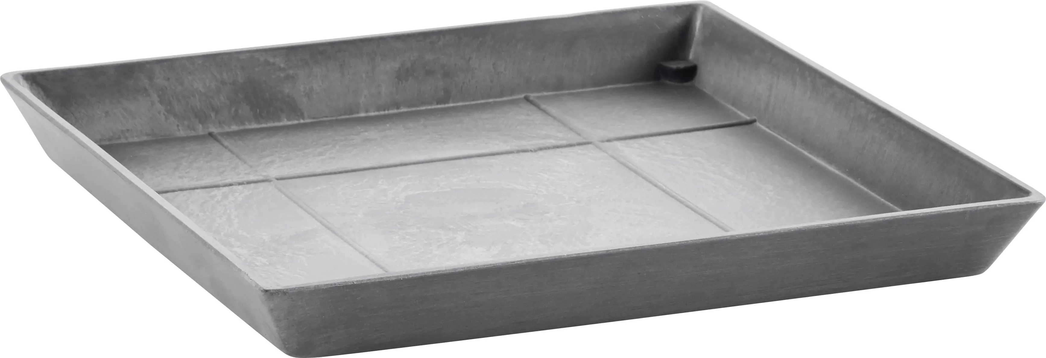 Ecopots Untersetzer grau 28 x 28 cm Ecopots Untersetzer grau 28 x 28 cm