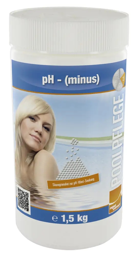 Steinbach Poolpflege pH-Minus Granulat 1,5 kg, pH-Regulierung
