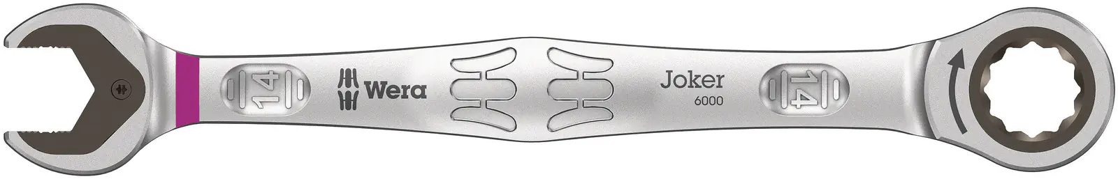 Wera Ring-Ratschen-Maulschlüssel 6000 Joker 14 mm