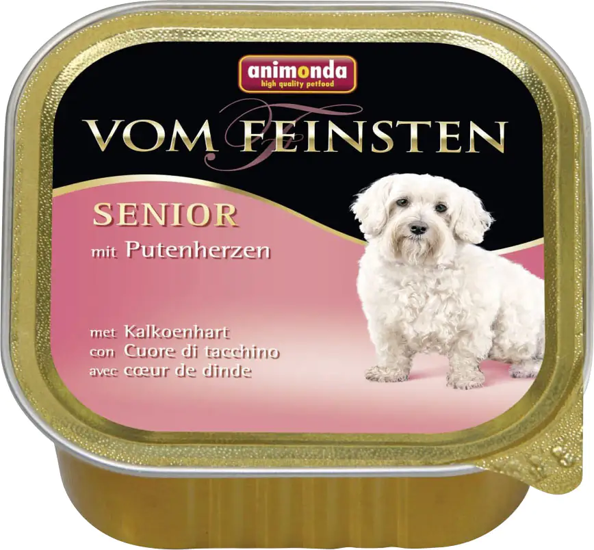 4017721826624 Animonda Vom Feinsten Senior mit Putenherzen 150 g Senior