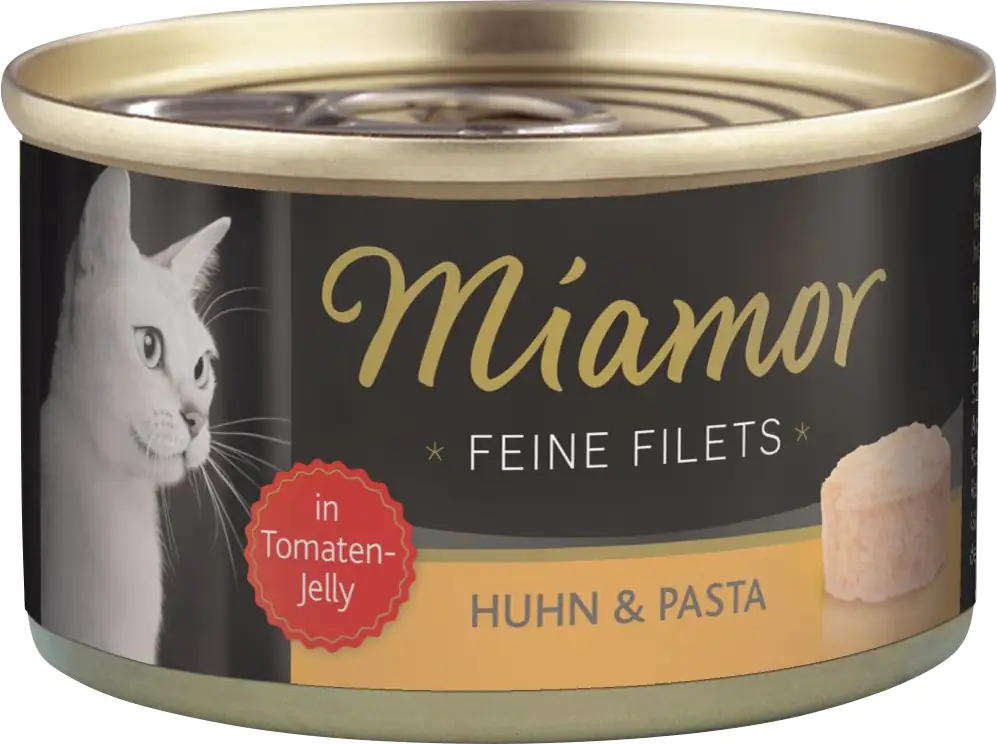 Katzennassfutter Feine Filets Huhn und Pasta 100 g Miamor 100 g