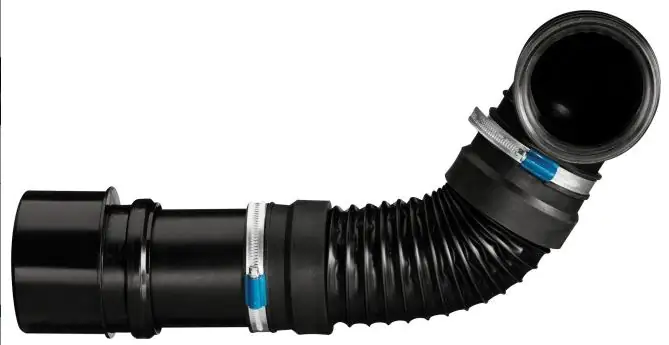 Wisa flexibler Abflusschlauch Flexifon mit Übergangsstück, Ø 90/110 mm