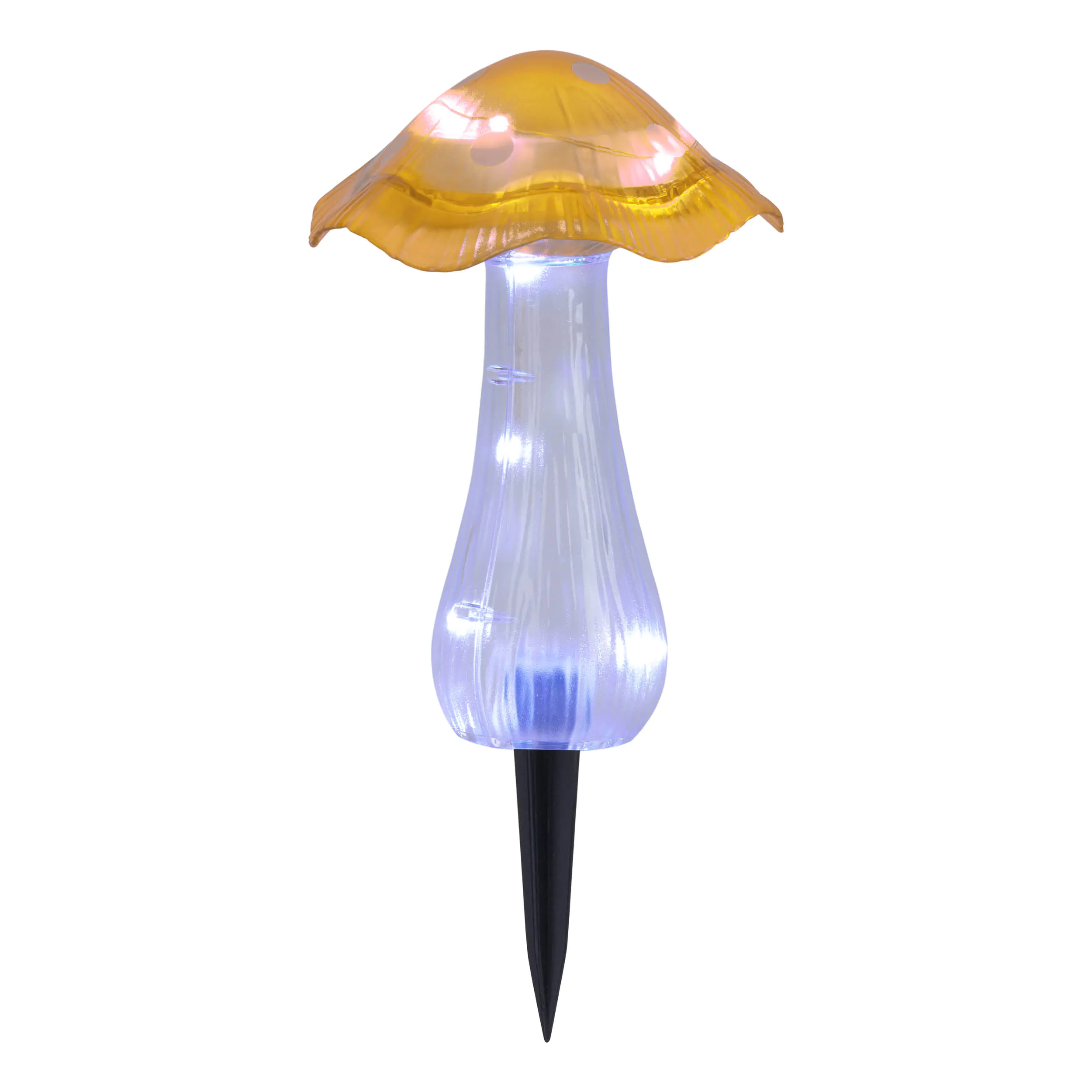 Light & More LED Solarleuchte Pilz gelb Light & More LED Solarleuchte Pilz gelb