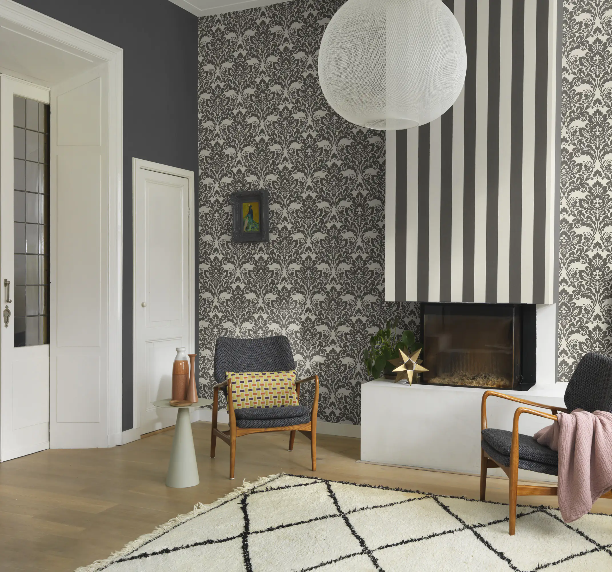 Rasch Vliestapete 547337 Poetry II ornament braun 10,05 x 0,53 m