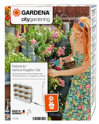 Gardena Nature Up! Bewässerungsset Vertikal Wasserhahn Gardena Nature Up! Bewässerungsset Vertikal Wasserhahn