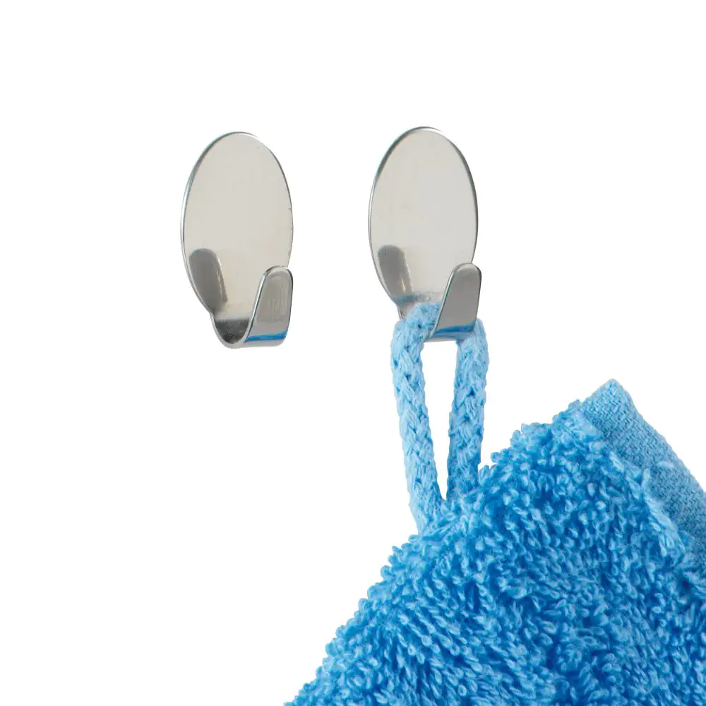 Wenko Zwerghaken Edelstahl glänzend, chrom, 4er-Set