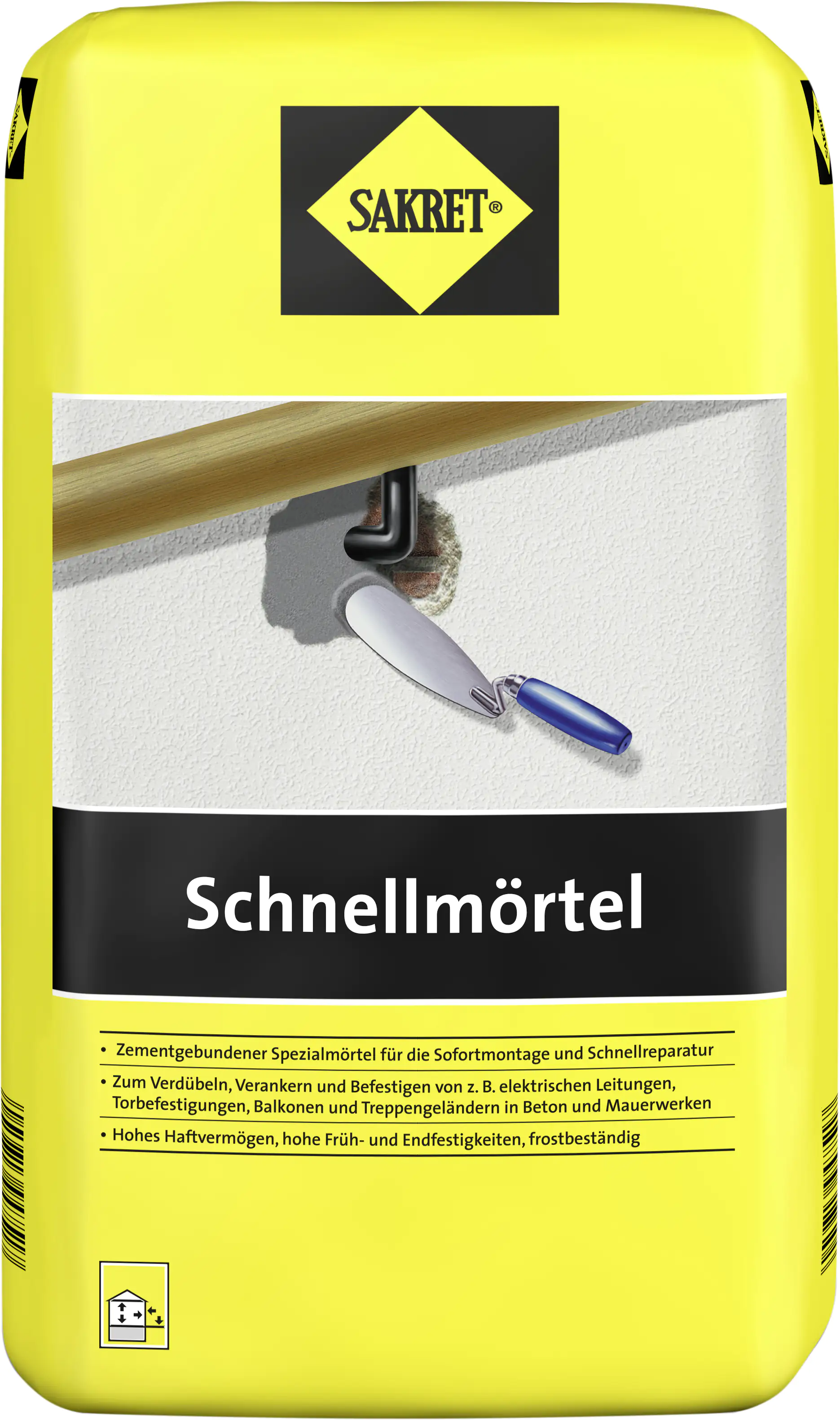 SAKRET Schnellmörtel 10 kg Sack