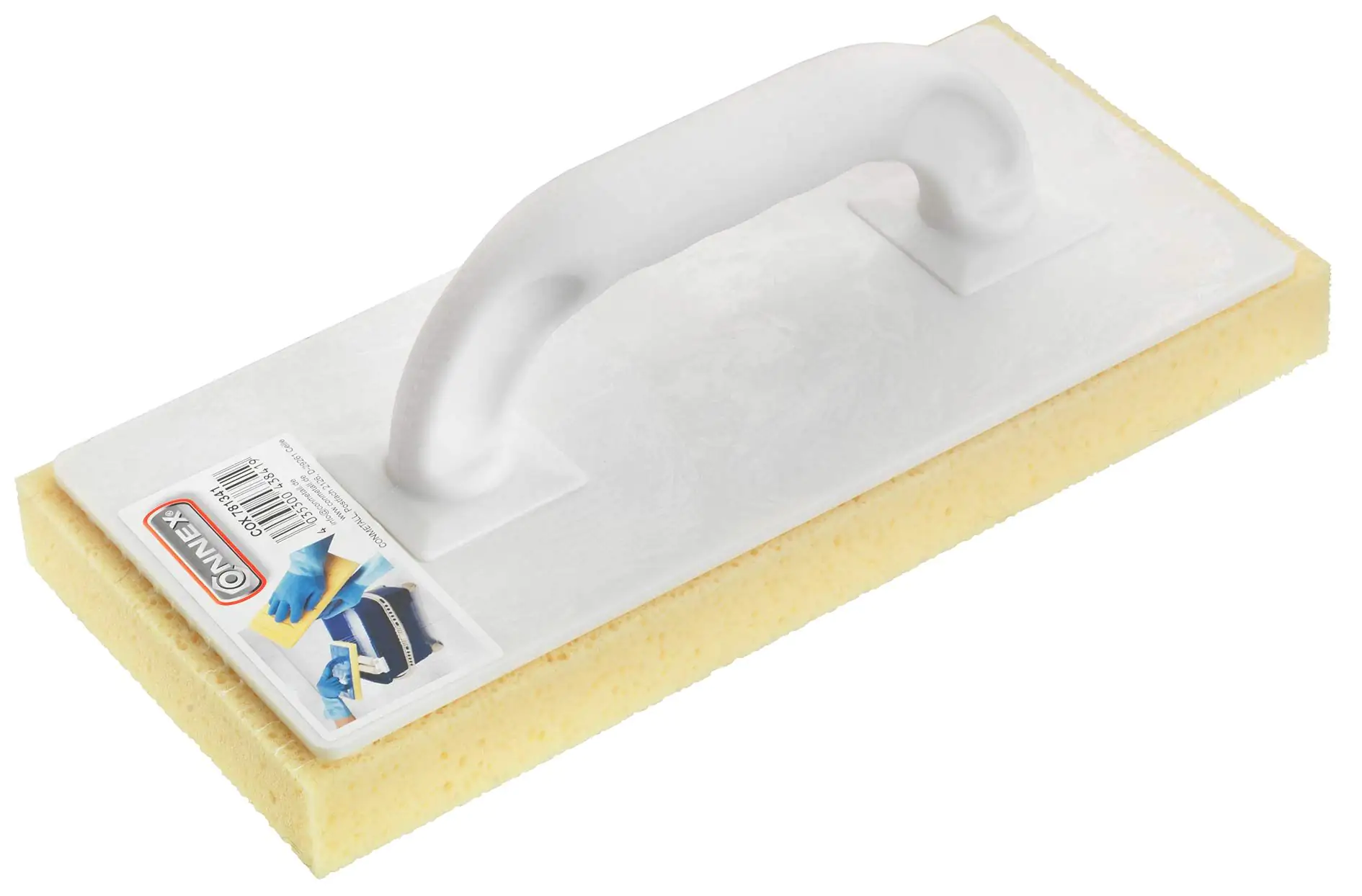 Fliesenwaschbrett 14 x 31 cm Kunststoff mit Hydro-Schwammauflage gerastert Fliesenwaschbrett 14 x 31 cm Kunststoff mit Hydro-Schwammauflage gerastert