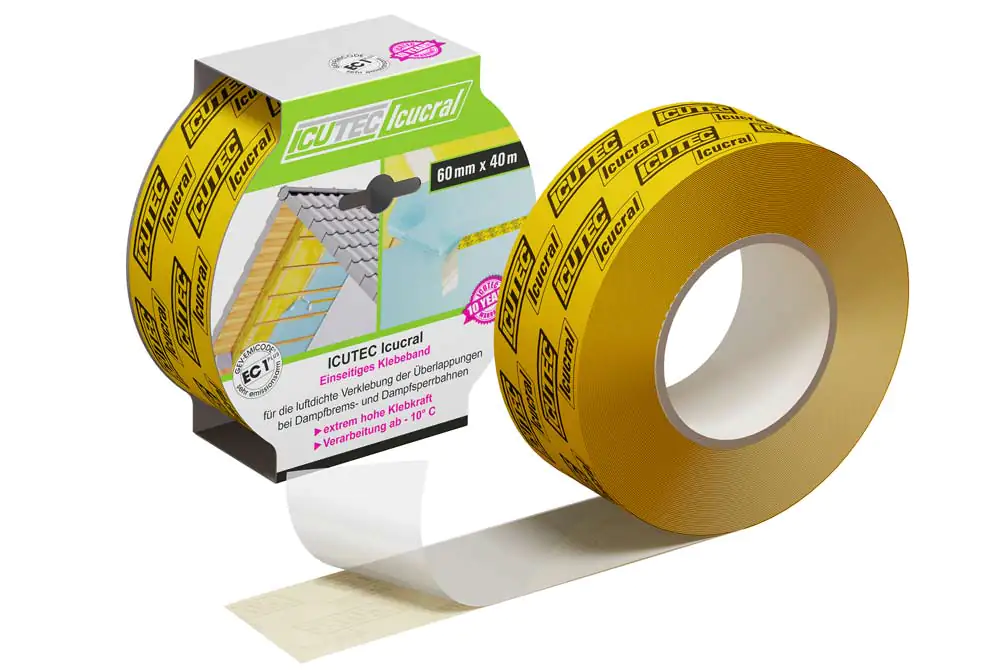 ICUTEC Klebeband Icucral 40 m x 6 cm ICUTEC Klebeband Icucral 40 m x 6 cm
