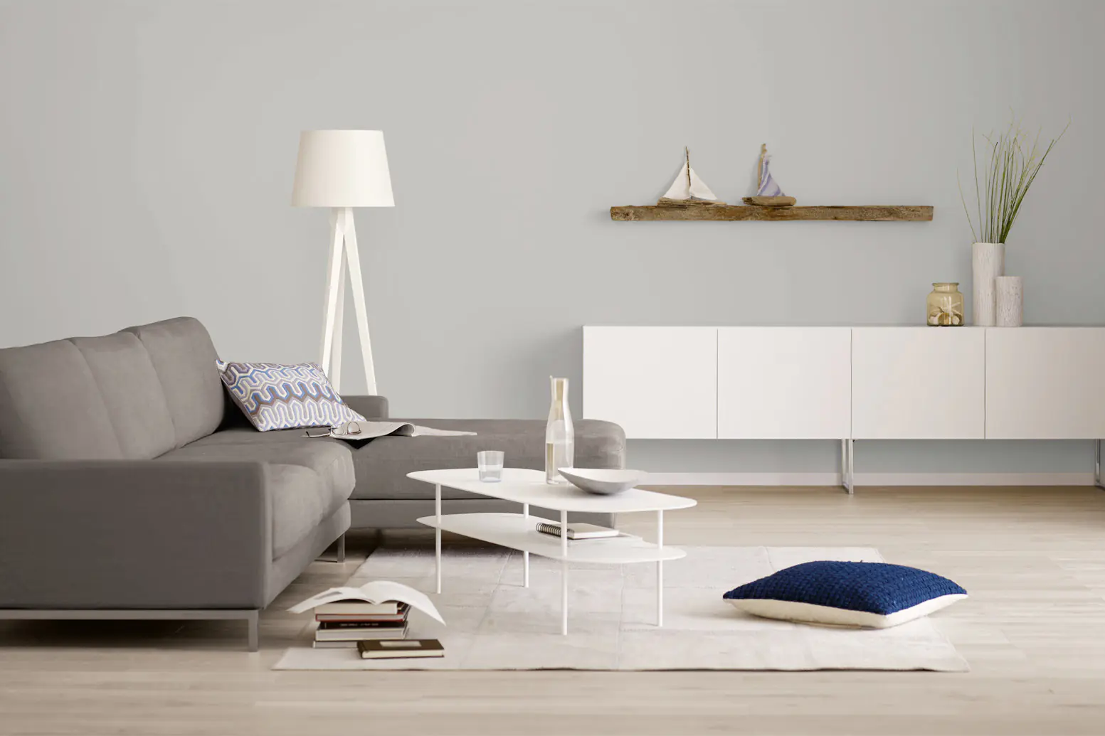 Alpina Farbrezepte Wandfarbe Nebelzauber matt 2,5 L