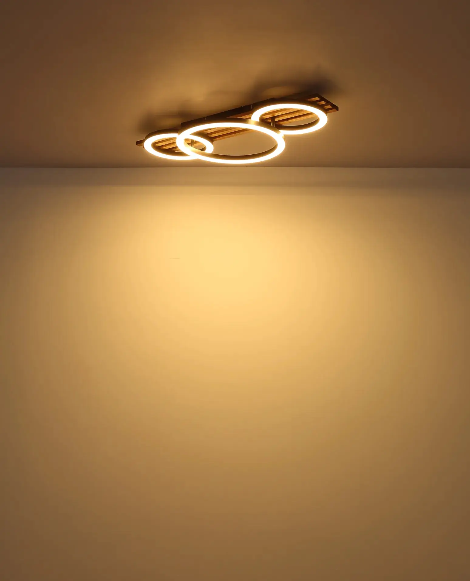 Globo LED-Deckenleuchte TISHA 3 Ringe