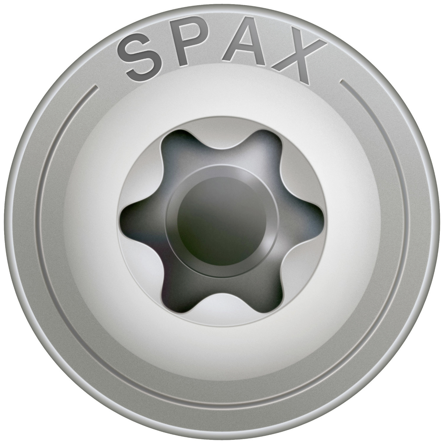 Spax Tellerkopfschrauben 8.0 x 80 mm TX 40 - 20 Stück Edelstahl