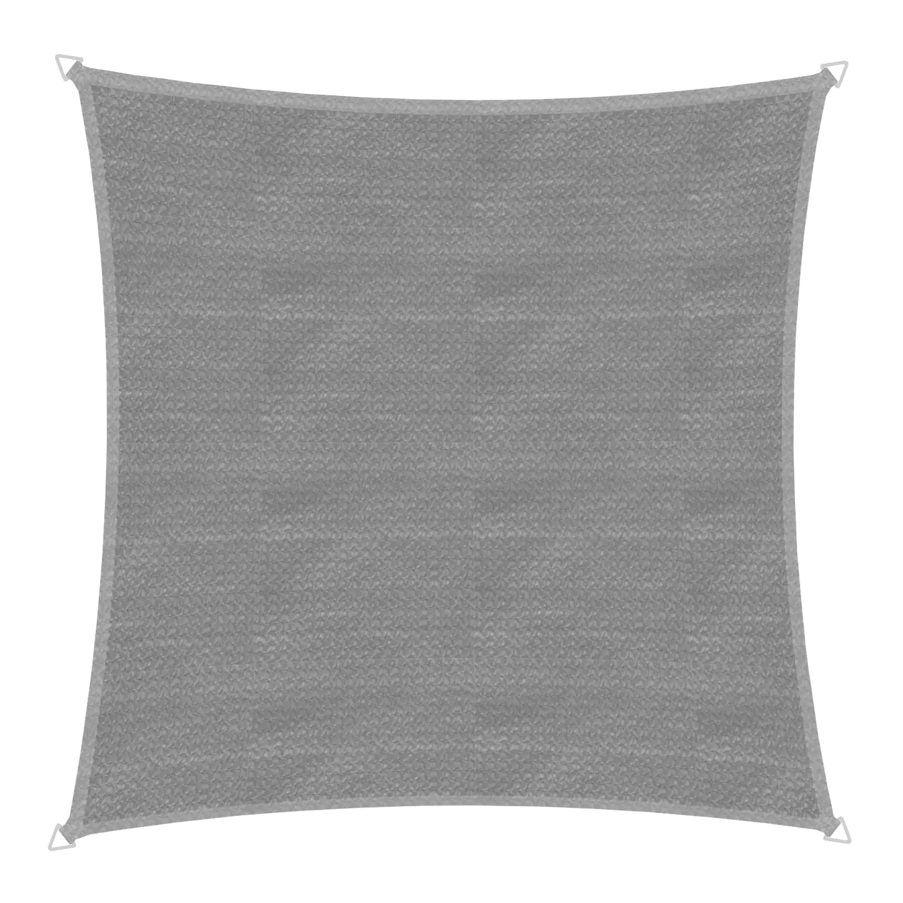 Windhager Sonnensegel Capri grau 5 x 5 m