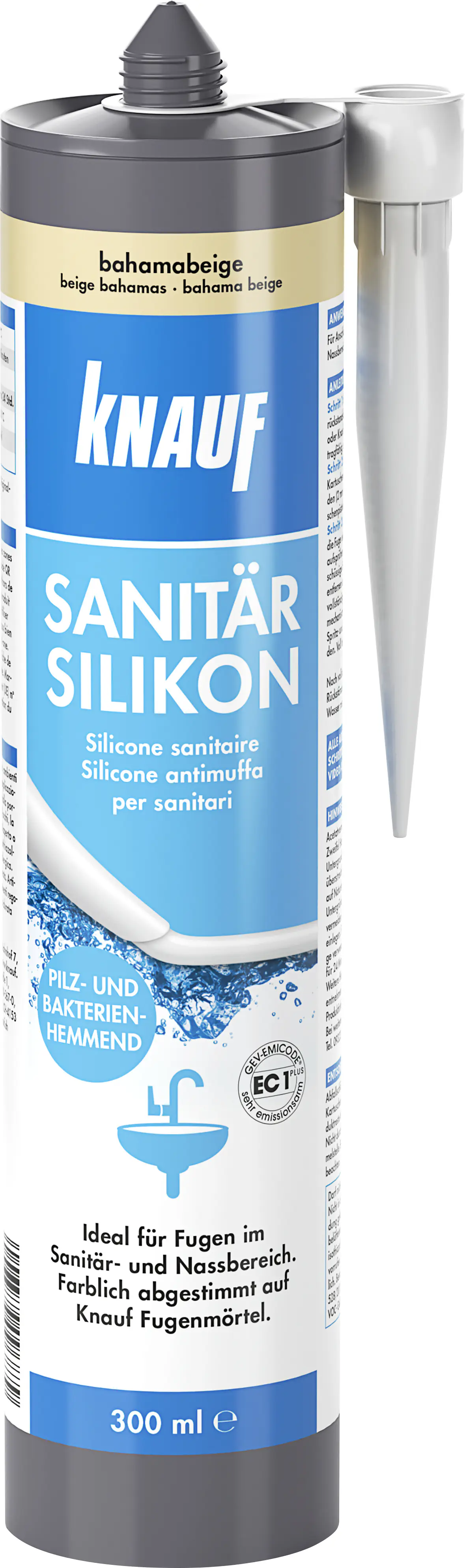 Knauf Sanitär Silikon bahamabeige 300 ml