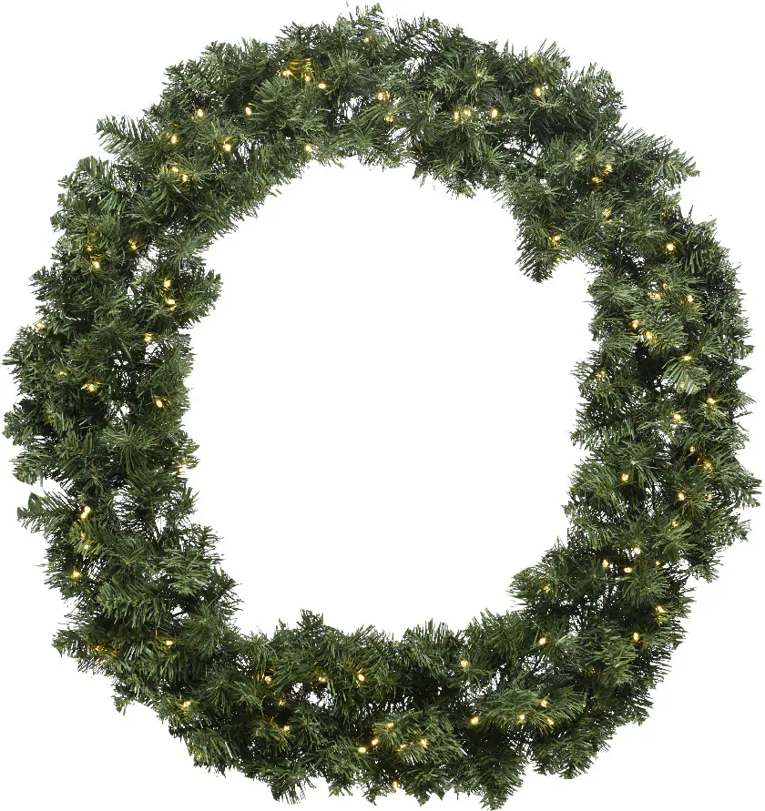Kaemingk Imperial Kranz grün 40 LED Ø 50 cm