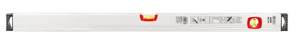 Wasserwaage 80 cm Aluminium Gefälleanzahl 2% Wasserwaage 80 cm Aluminium Gefälleanzahl 2%