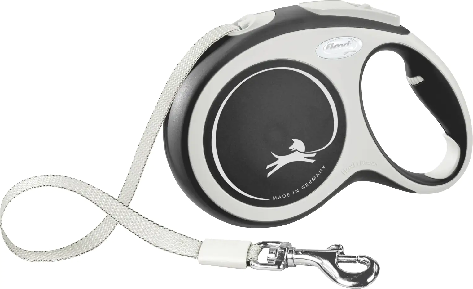 Flexi Hundeleine New Comfort schwarz, Gurt
