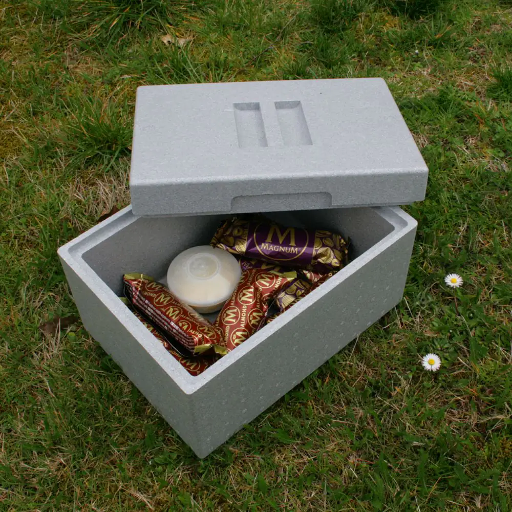 4007155154776_1 Climapor Thermobox inkl. Deckel - ca. 35 L, grau