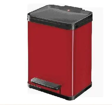 Hailo Abfalltrenner Öko Duo Plus M 2 x 9 L rot 32 x 33 x 43 cm Hailo Abfalltrenner Öko Duo Plus M 2 x 9 L rot 32 x 33 x 43 cm