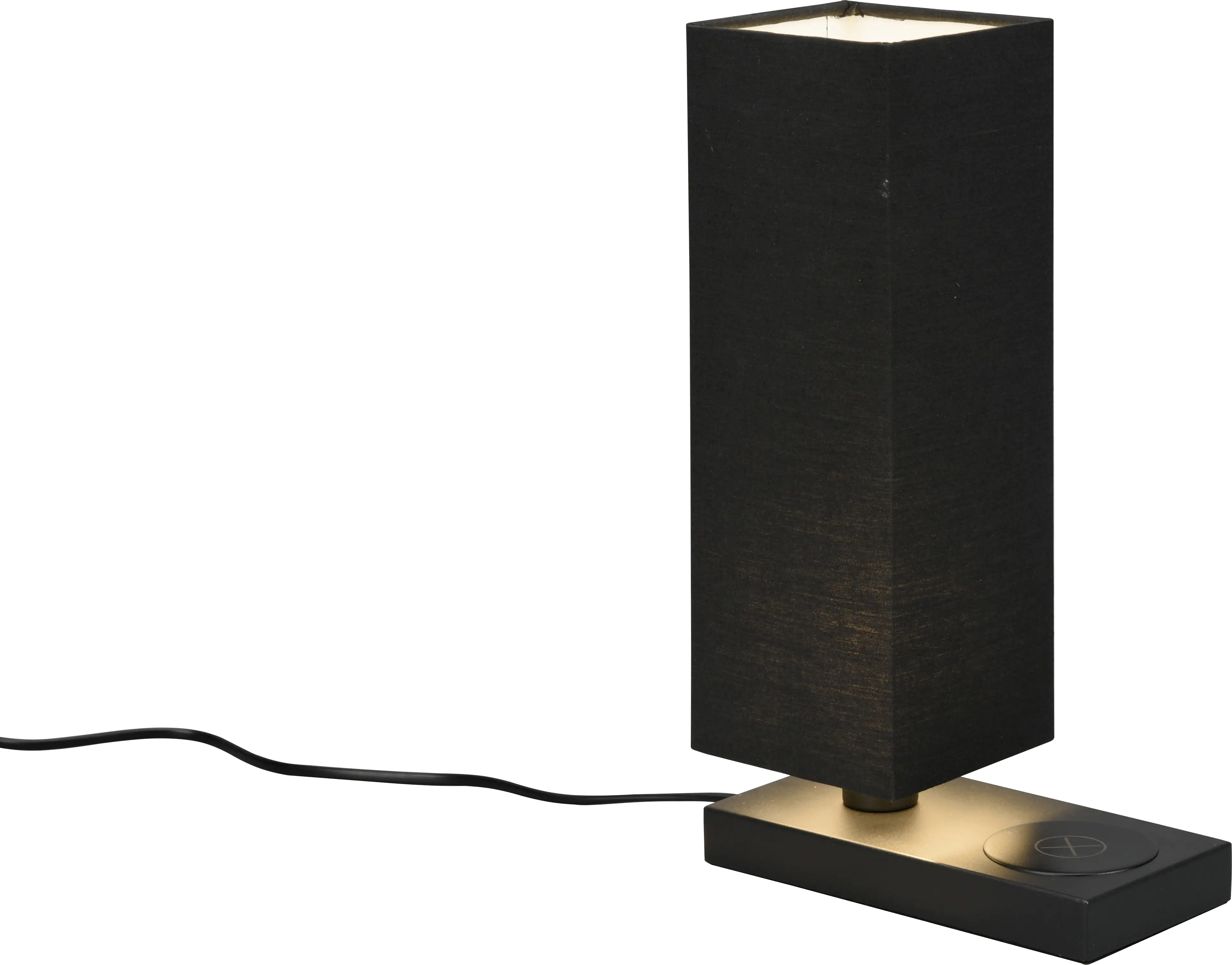 Reality Leuchten Tischleuchte Haley schwarz 35 x 10 cm