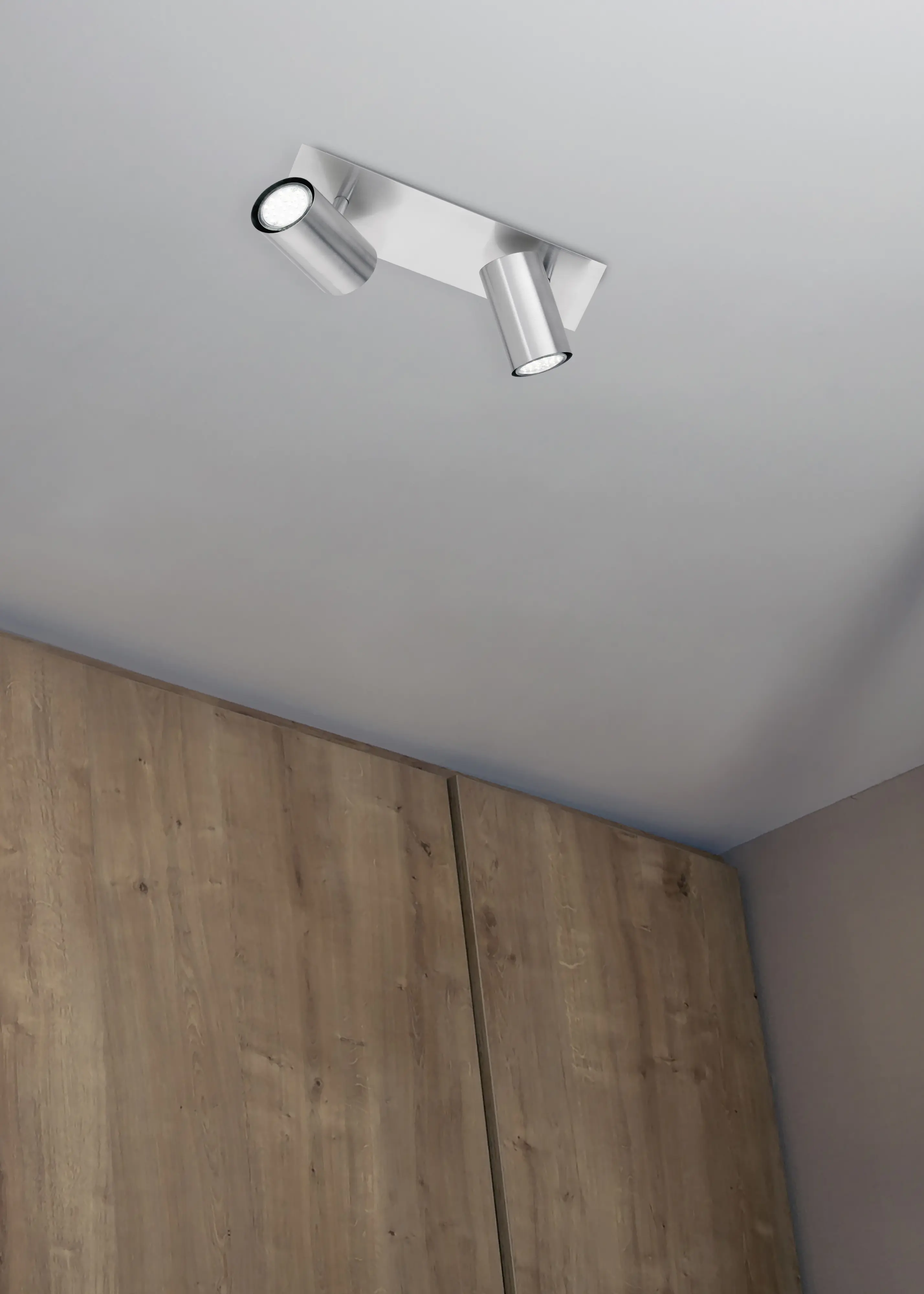 Trio Leuchten 2er Spot Marley GU10, nickel matt